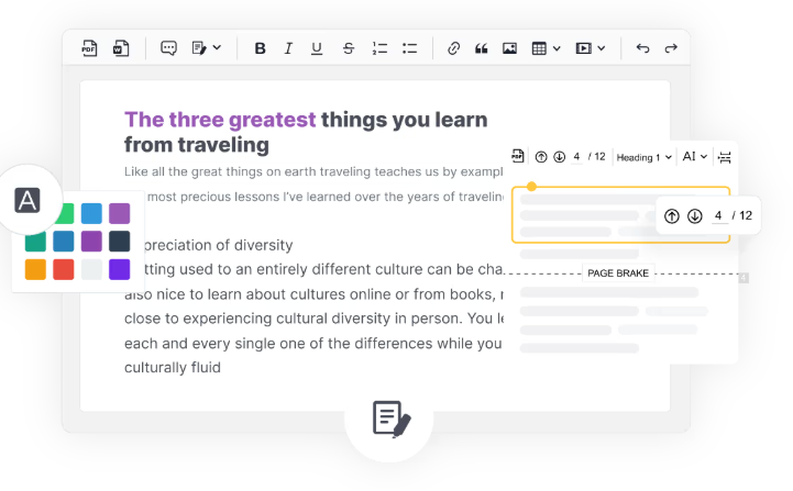 CKEditorスクリーンショット