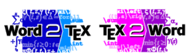 Word2Tex and TeX2Word
