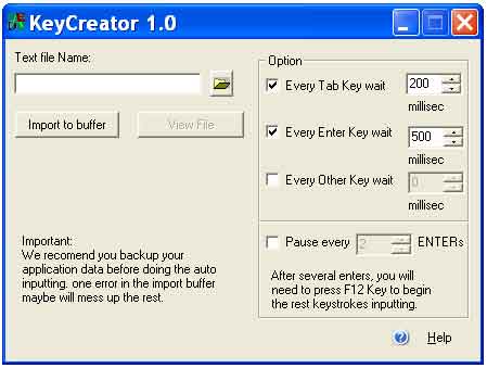 KeyCreator