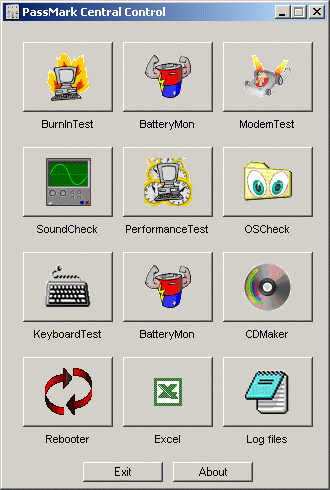 PassMark Central Control