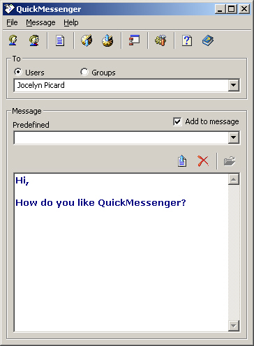 QuickMessenger