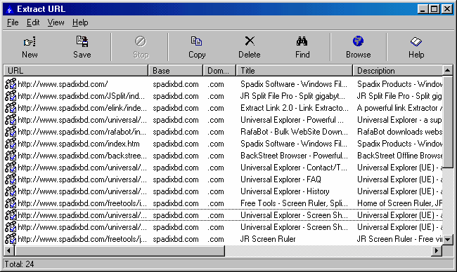 Extract URL