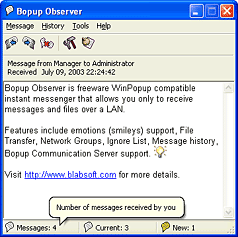 Bopup Observer