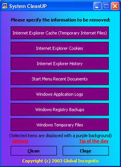 System CleanUP