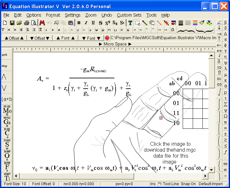 Equation Illustrator V