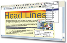 HTML Rich Text Area
