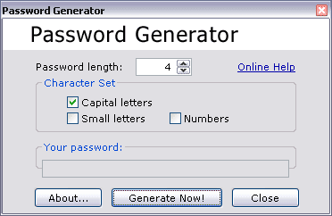 Password Generator