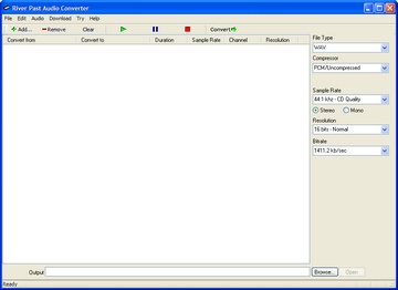 River Past Audio Converter