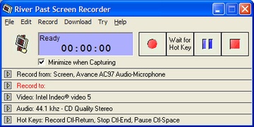 River Past Screen Recorder