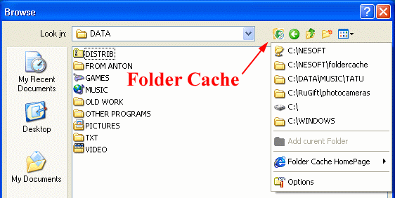 Folder Cache