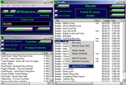 MP3Detective (Single PC / User Year License)