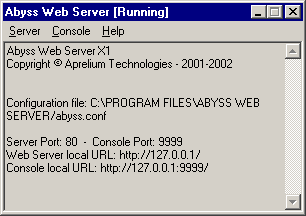 Abyss Web Server