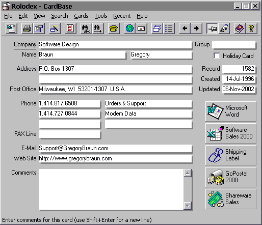 CardBase2000