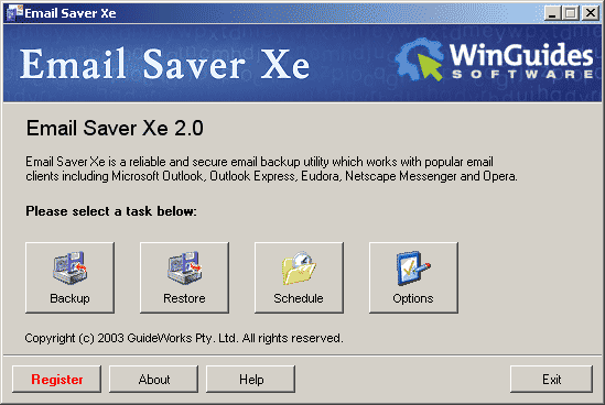 Email Saver Xe