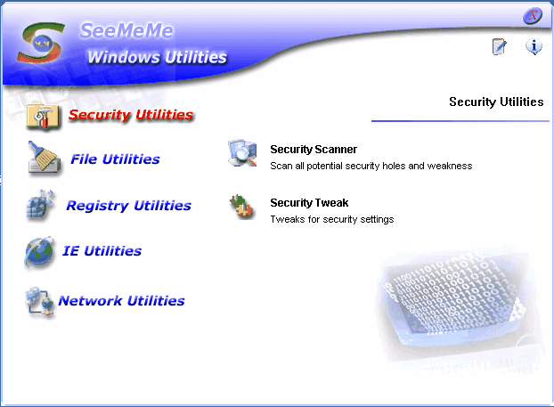 SeeMeMe Windows Utilities