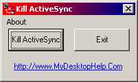 Kill ActiveSync