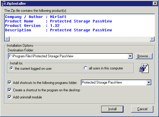 ZipInstaller