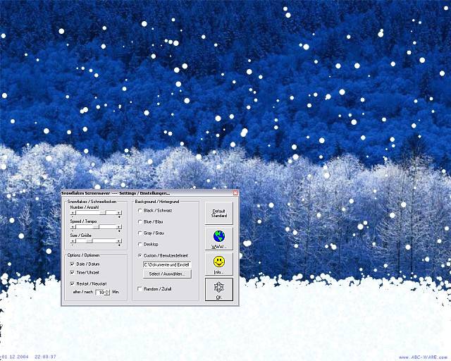 Snowflakes Screensaver