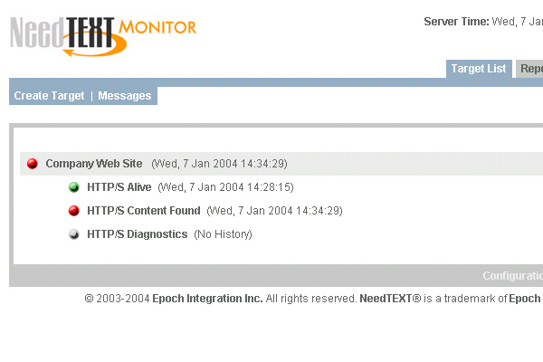 NeedTEXT Monitor