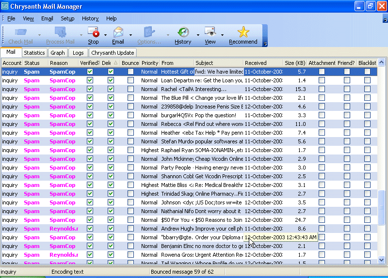 Chrysanth Mail Manager