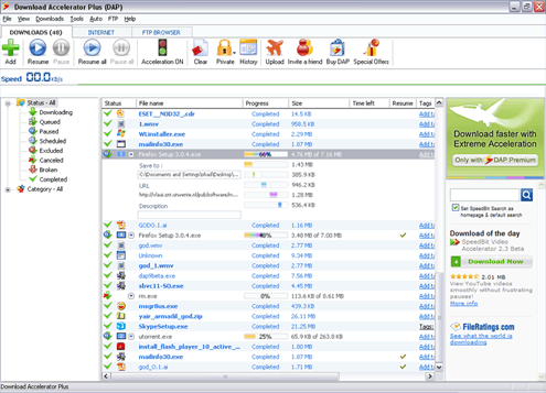 Download Accelerator Plus