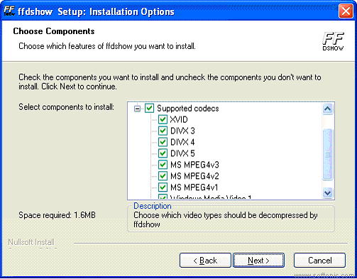 ffdshow MPEG-4 Video Decoder