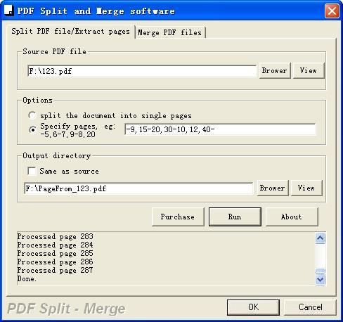 PDF Split-Merge