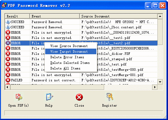 PDF Password Remover