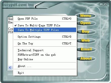 PDF Extract TIFF