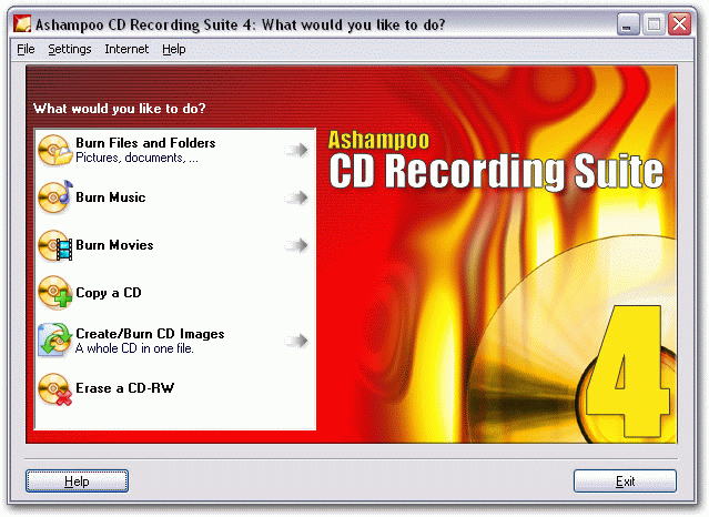 Ashampoo CD Recording Suite 4