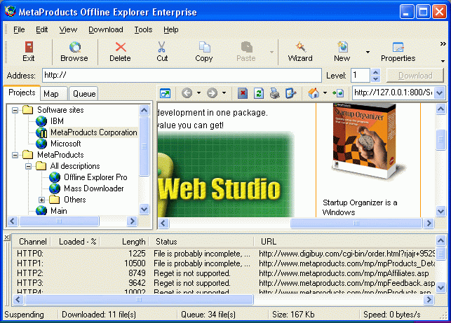 Offline Explorer Enterprise