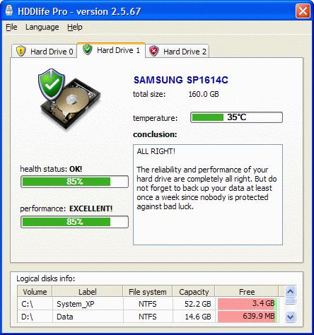 HDDlife4 Pro 1 PC License