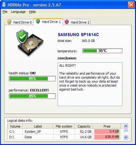 HDDlife - Freeware
