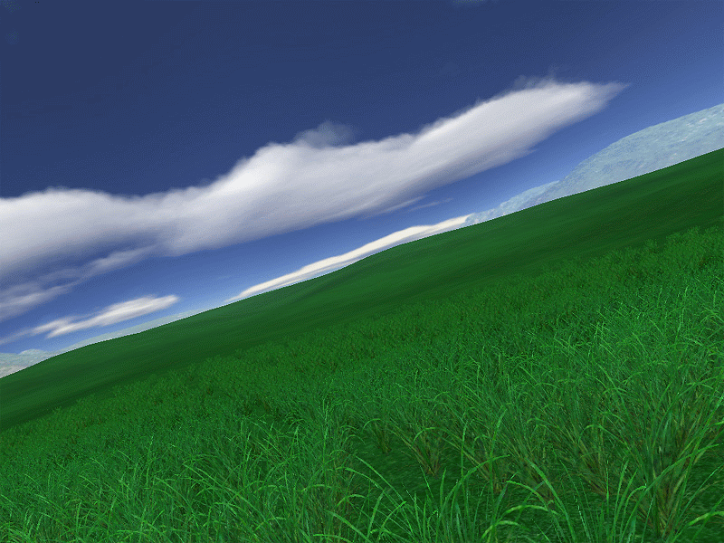 Green Fields 3D Screensaver