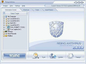 RISING Antivirus & Firewall 2009 - 1 year 1 user License