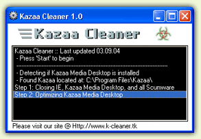 Kazaa Cleaner