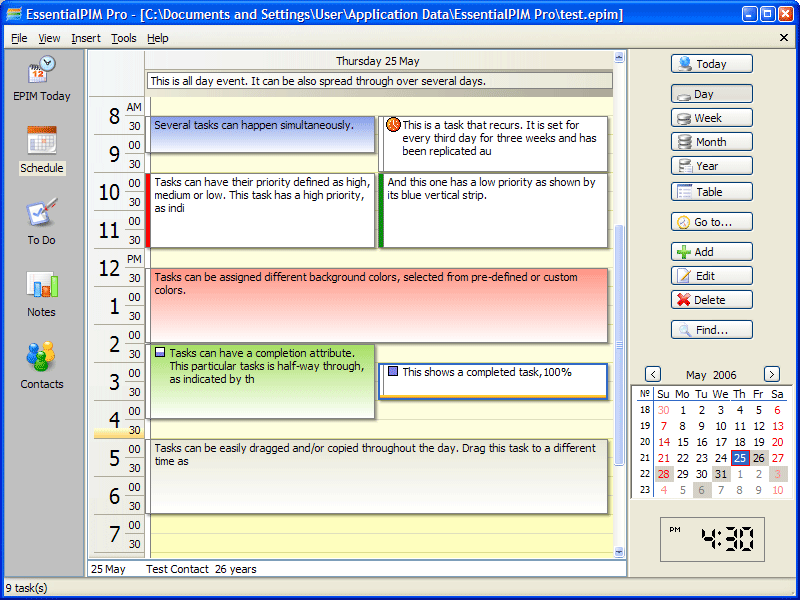 EssentialPIM Pro Desktop/Portable PPC/Palm Sync