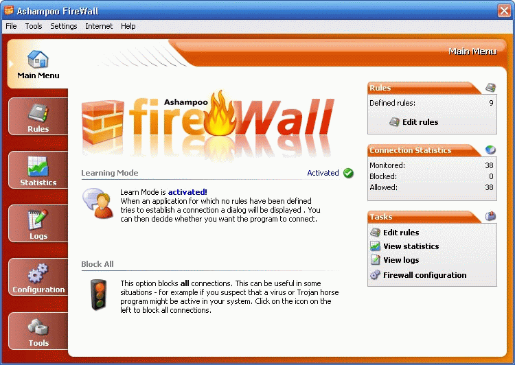 Ashampoo FireWall FREE