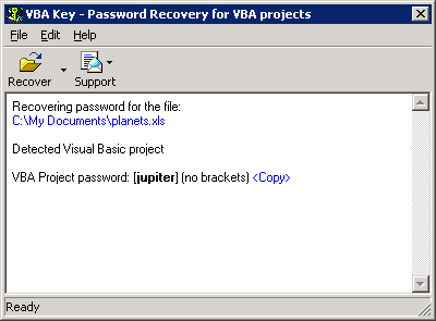 VBA Key