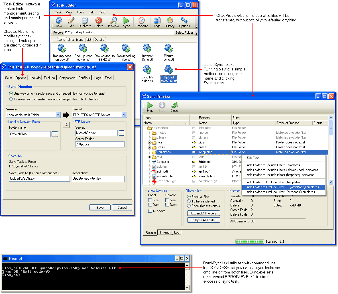 BatchSync FTP