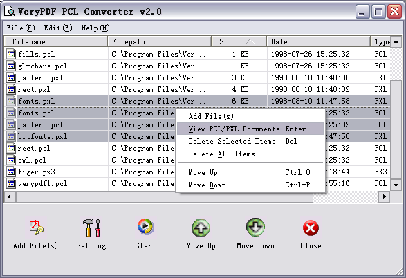 VeryPDF PCL Converter (PCL to PDF)
