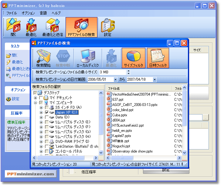 PPTMinimizer