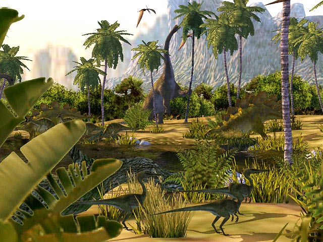 Dinosaurs 3D Screensaver