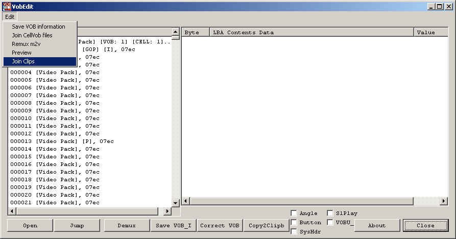 VobEdit