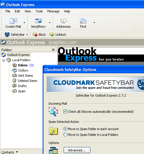 Cloudmark Desktop for Outlook Express (年間ライセンス×10ユーザ)