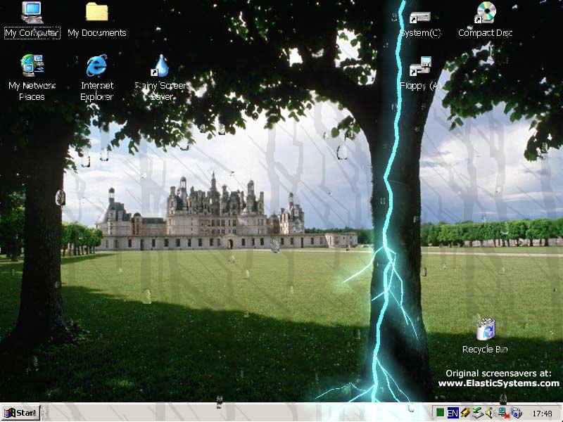 Rainy Screensaver