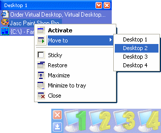 Cool Desk - Virtual Desktop Manager