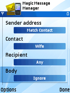 Magic Message Manager for S60 3rd edition