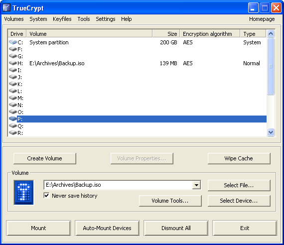 TrueCrypt