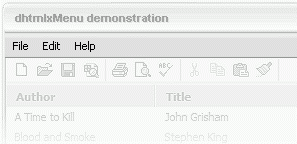 dhtmlxMenu (Enterprise License)